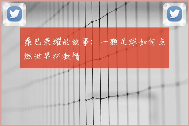 桑巴荣耀的故事：一颗足球如何点燃世界杯激情